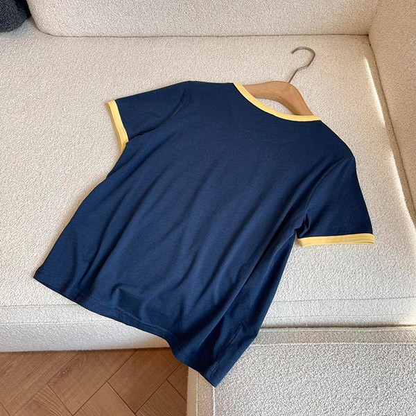 セリーヌ PARIS 70S Tシャツ 偽物 コットンジャージー ホワイト 2X36H671Q