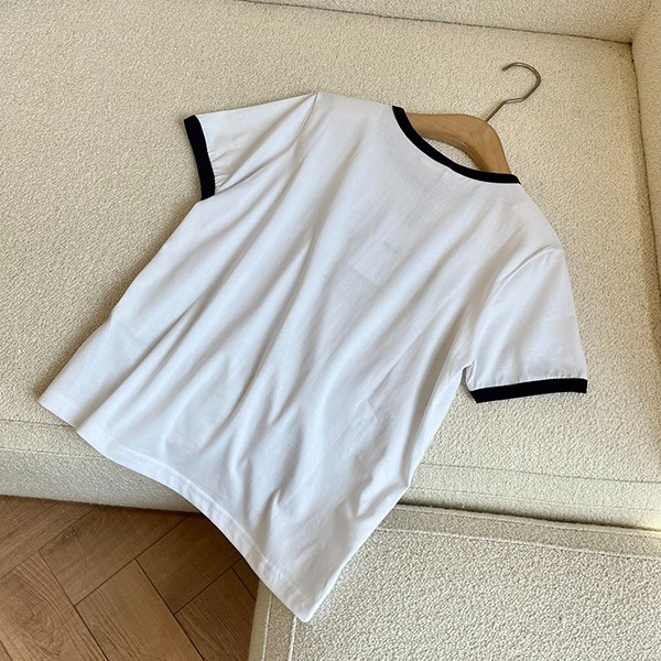 セリーヌ PARIS 70S Tシャツ 偽物 コットンジャージー ホワイト 2X36H671Q