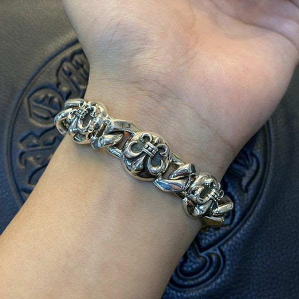 追跡付 クロムハーツ マルチリンク 偽物 Bracelet ブレスレット Kuy95870