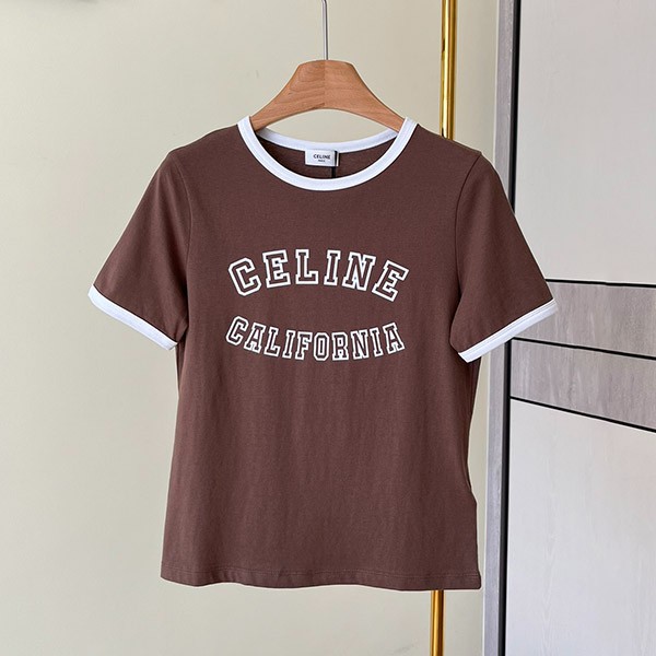 セリーヌ tシャツ 激安 PARIS 70S クラシックフィット Tシャツ コピー Cec51959