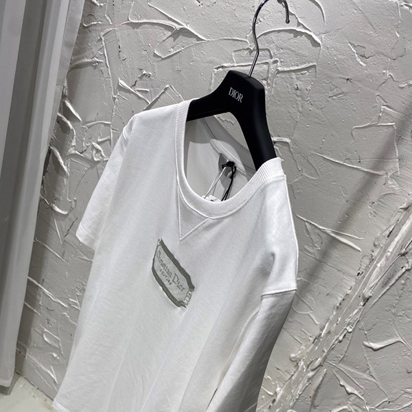 ディオール Tシャツ 偽物 半袖 コットンジャージー dea57279