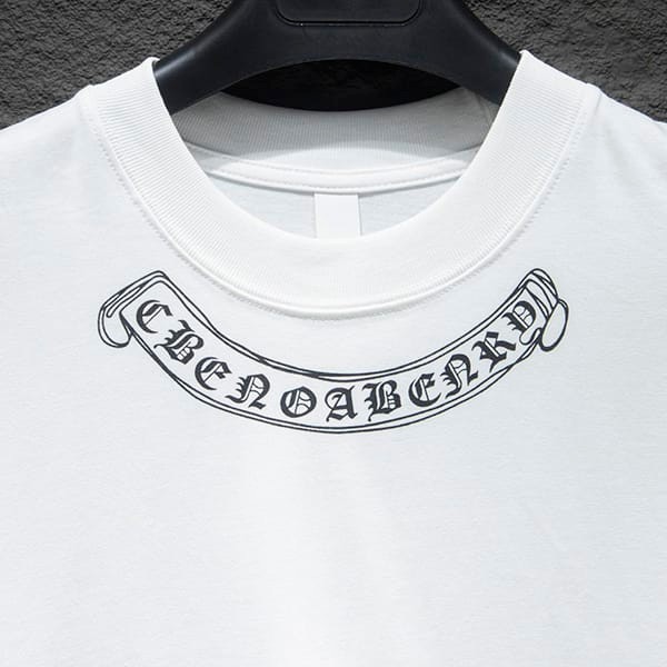大人気!クロムハーツ n級品 ネックレター CHスクロール Tシャツ Kup76397