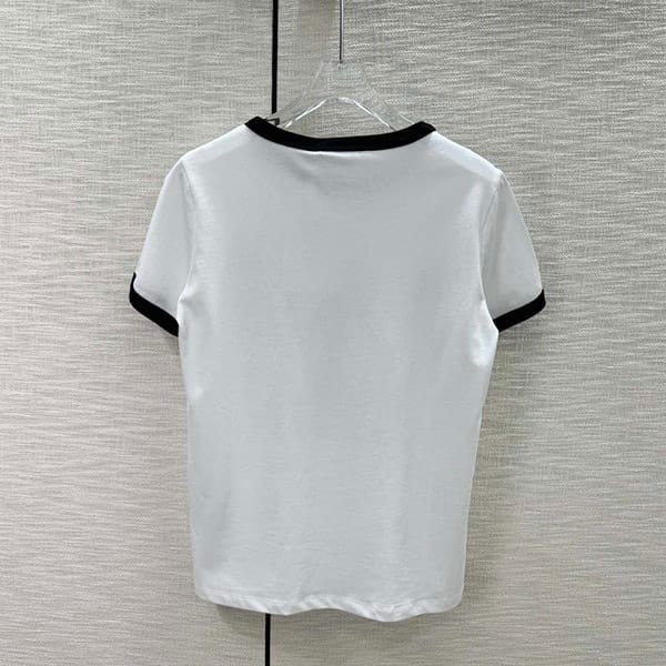 送料無料ミス ディオール コピー グラフィティ コットン リネン ジャージー Tシャツ 3色 det91675