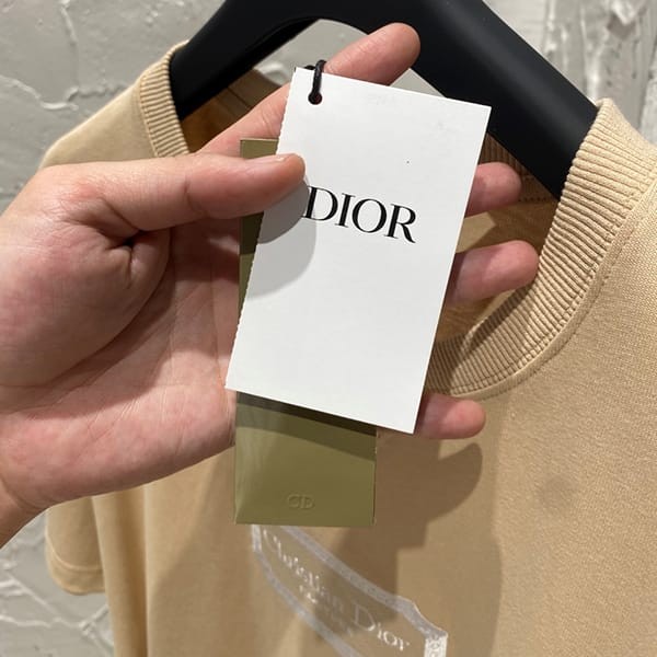 大人気!ディオール Couture リラックス フィット コットンTシャツ レプリカ 2色 dey60347
