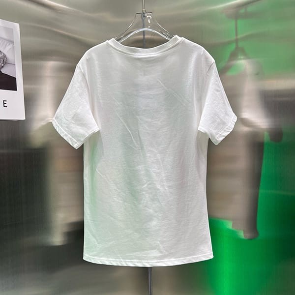 速達発送ディオール 蝶×花柄 Tシャツ 偽物 トワル ドゥ ジュイ メキシコ コットン des92063