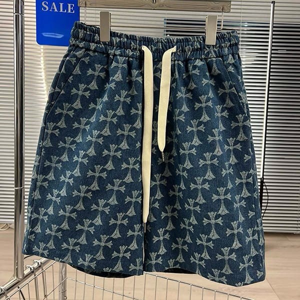 クロムハーツ n級品 ロゴブラウンショートパンツ Kuj03773