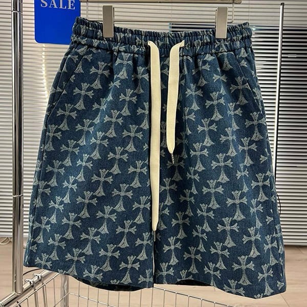 クロムハーツ n級品 ロゴブラウンショートパンツ Kuj03773