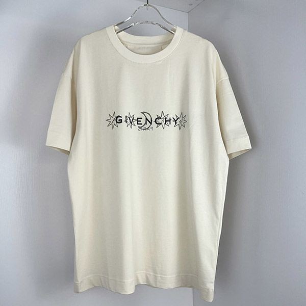 最安値挑戦 ジバンシィ コットン ロゴ Tシャツ jik81312