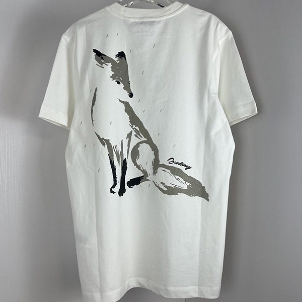 バーバリー ボクシー スワン コピー コットンTシャツ Bah25125