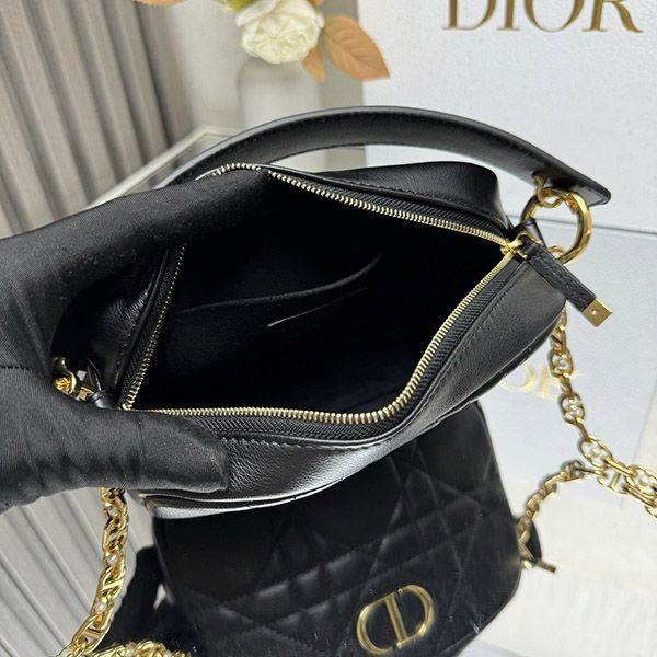 注目★ディオール Caro トップハンドル カメラバッグ スモール dez11693