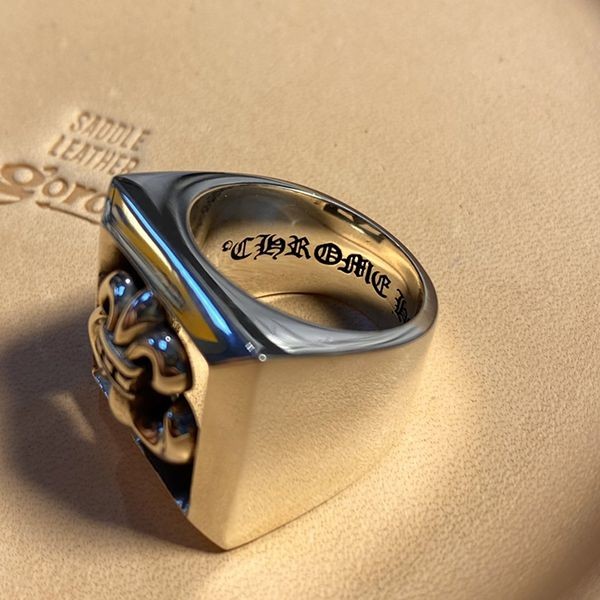 超限定♪クロムハーツ PENTAGON BS FLEUR リング N級品 Kux15740