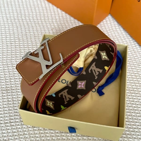 使い勝手抜群】ルイヴィトン パチモン ベルト LV タグ 40MM