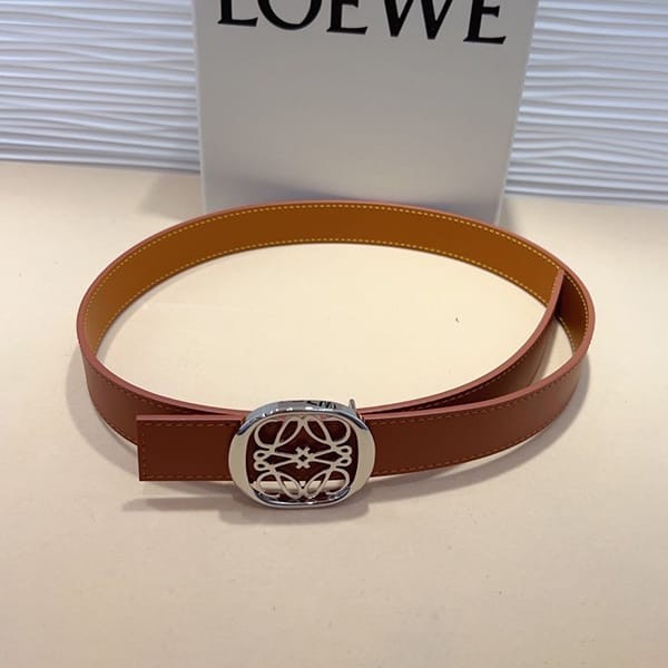 超話題!ロエベ Anagram リバーシブル エリプス ベルト 偽物 3色 loc47388
