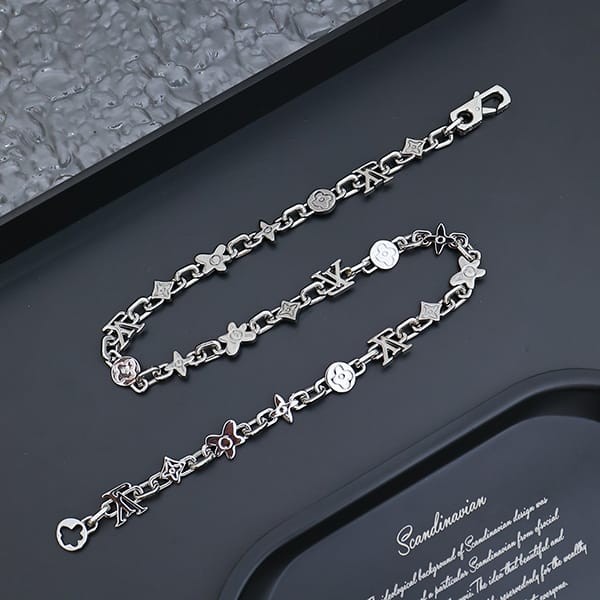 ★安心ルイヴィトン n級品 ネックレス デイジー花xモノグラム クラギー M01880
