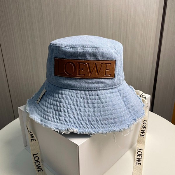 お出かけに最適♪ロエベ フレイド フィッシャーマン ハット 偽物
