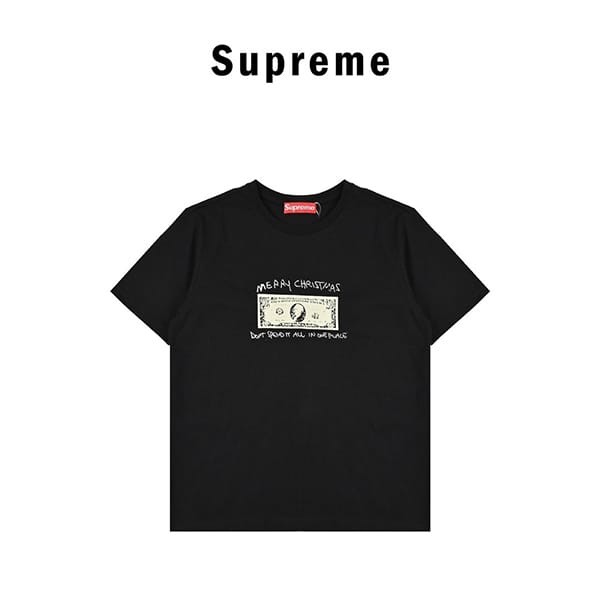 シュプリーム メリークリスマス Tシャツ 偽物 SPEND IT TEE Shr03840