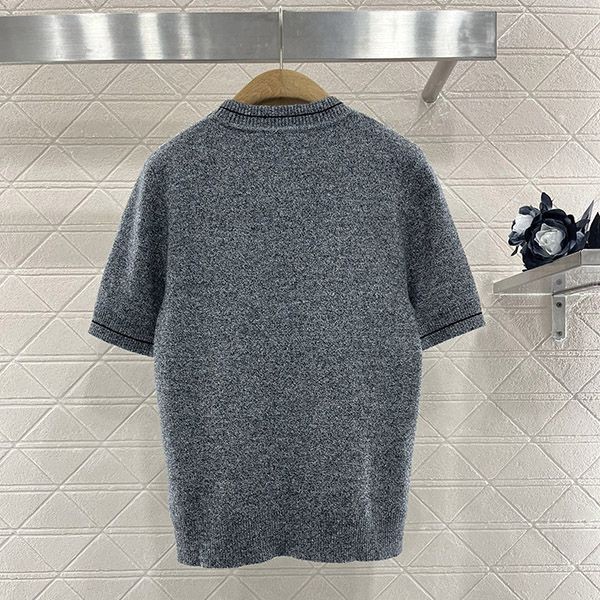 速達発送 ディオール 半袖 n級品 ウールカシミヤ ニット dep57008