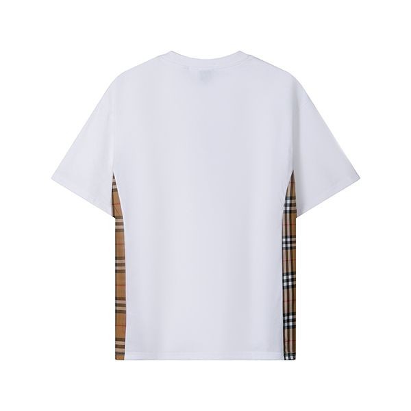 目を惹く逸品!バーバリー★ヴィンテージチェックディテール Tシャツ 偽物 Baz76952
