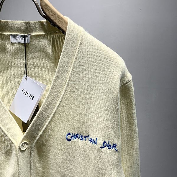 ディオール カーディガン コピー♪刺繍ロゴ dex76986