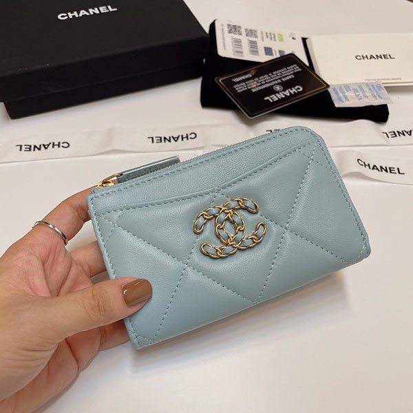 シャネル フラグメントケース ミニ財布 コピー 5色 shv69217