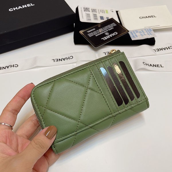 シャネル フラグメントケース ミニ財布 コピー 5色 shv69217
