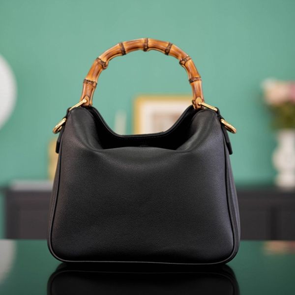 グッチ ダイアナ スモール 偽物 レザー バッグ black 大人気 746251