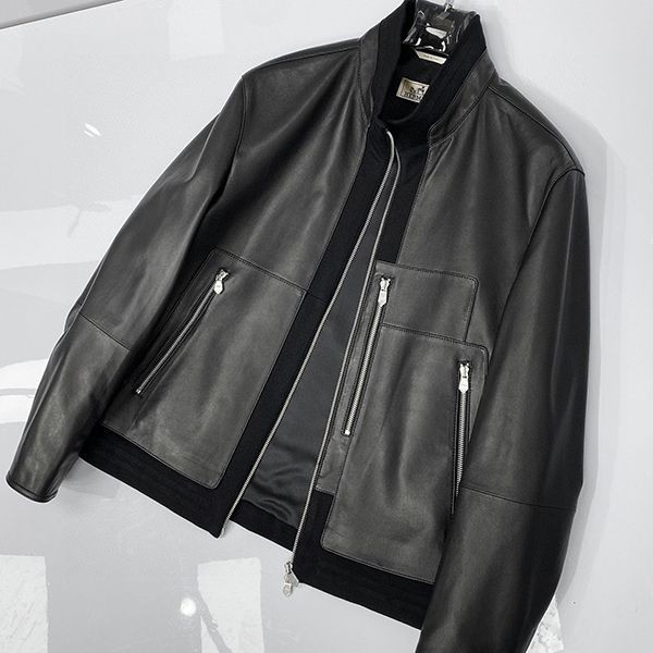 高級ジャケット♪エルメス レザージャケット コピー 数量限定! ert35032