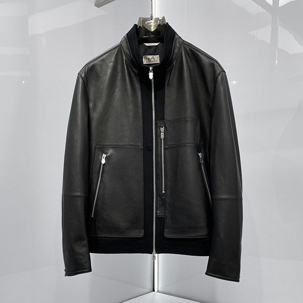 高級ジャケット♪エルメス レザージャケット コピー 数量限定! ert35032