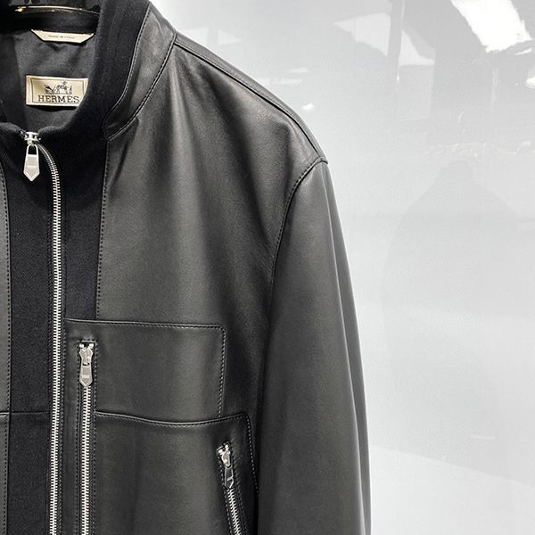 高級ジャケット♪エルメス レザージャケット コピー 数量限定! ert35032