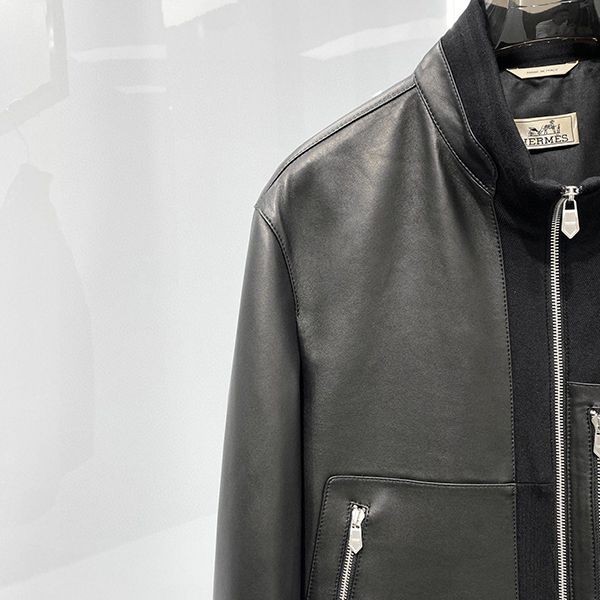 高級ジャケット♪エルメス レザージャケット コピー 数量限定! ert35032