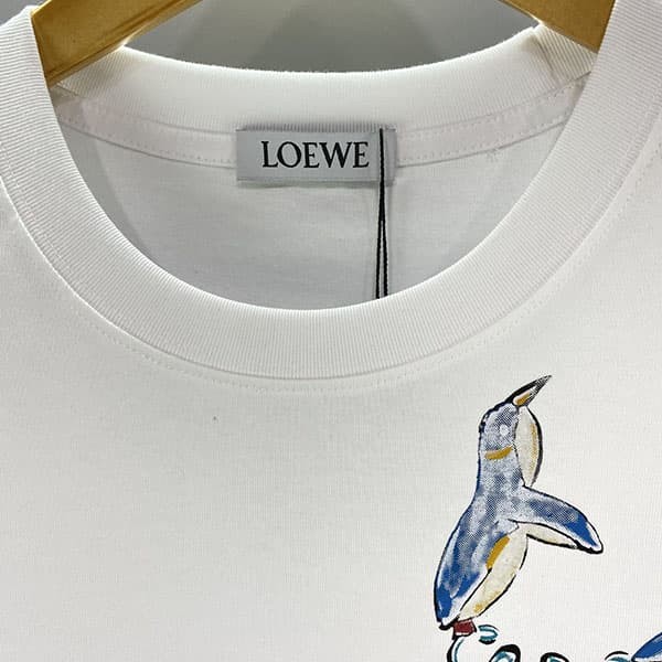 注目★ ロエベ ペンギン Tシャツ コピー lon75994