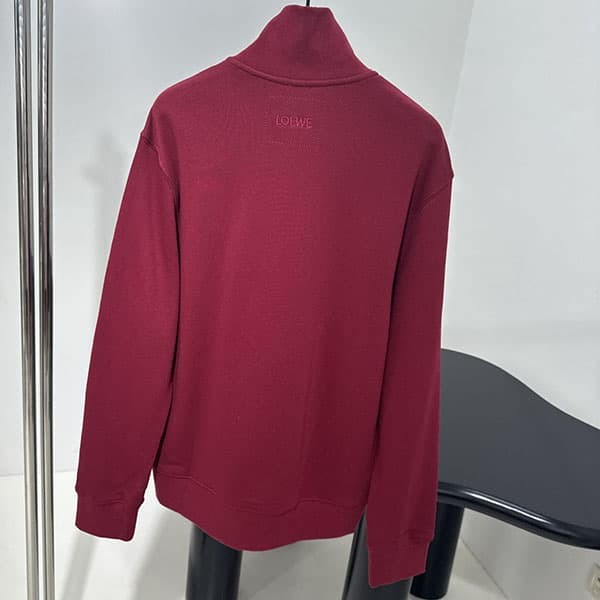 大人気!ロエベ コットン ジップアップ 偽物 スウェットシャツ lov16526