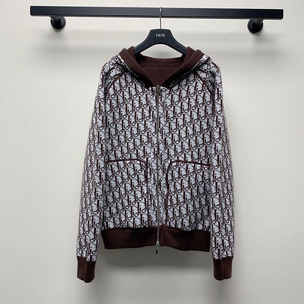 ディオール フード付きリバーシブル ロゴパーカー コピー del40791