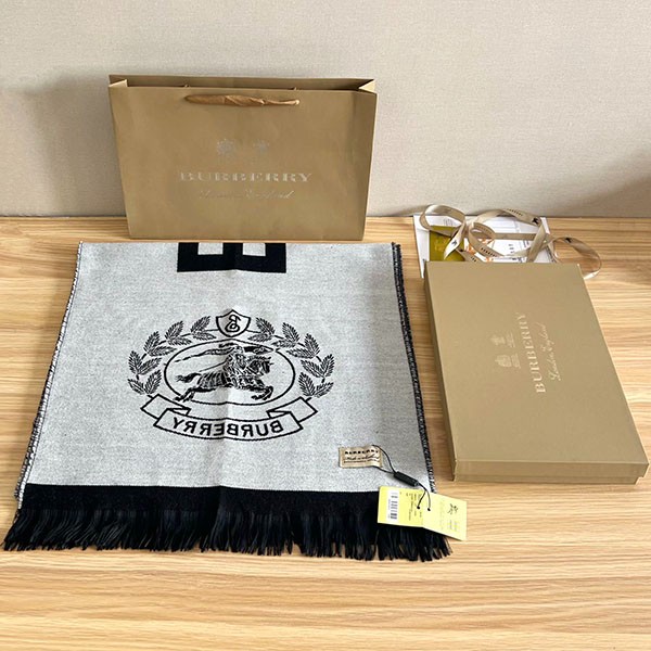 バーバリー ロゴ ウールスカーフ スーパーコピー 80542141