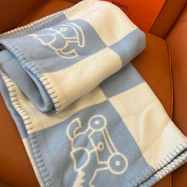 エルメス ブランケット 偽物 Adada "Avalon" blanket erk20936