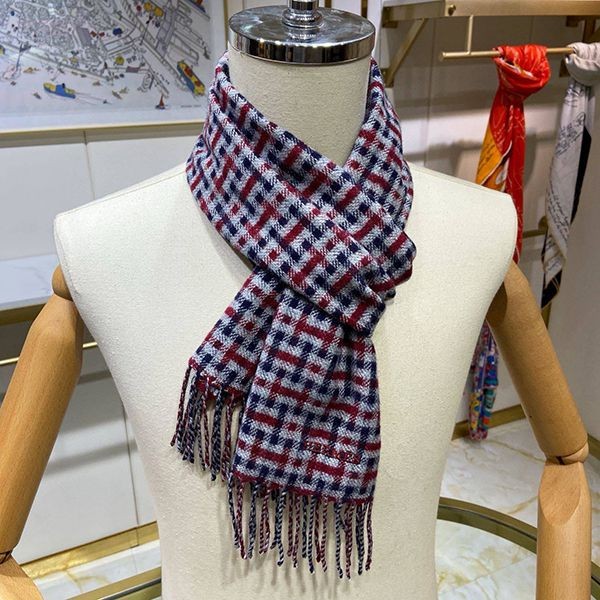 ★鮮やかで素敵な色合い♪【エルメス】カシミア マフラー N級品★ ers58928