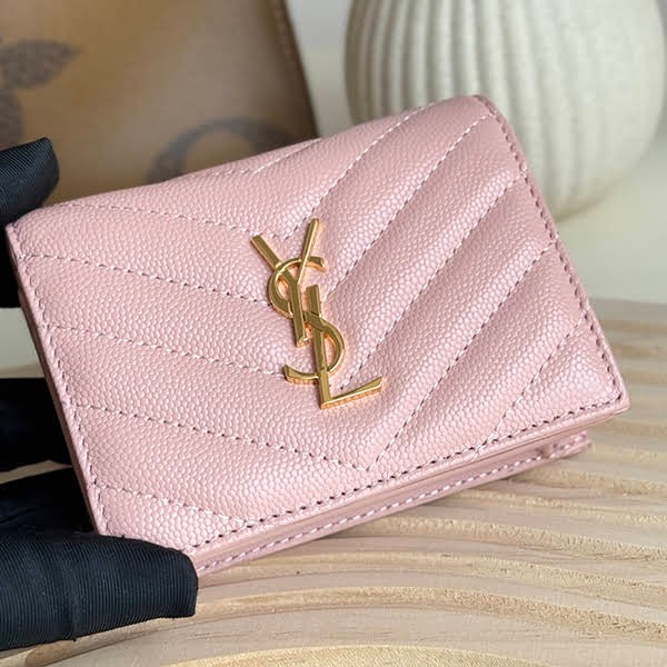 激安価格!サンローラン スーパーコピー☆YSLロゴオリガミ ミニ財布 Sao30477