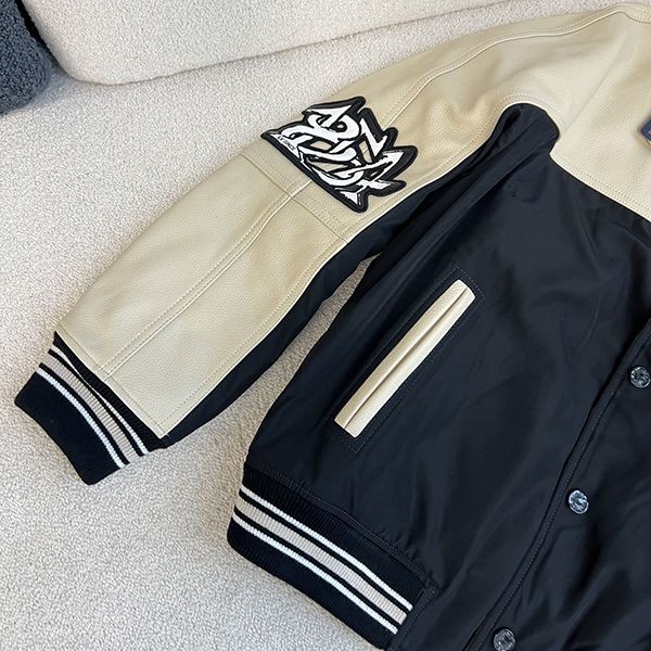 お洒落な ルイヴィトン【レザーアンドナイロンブルゾン 偽物】 1AFAGK