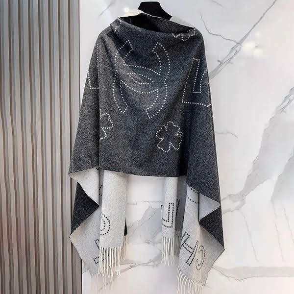 シャネル ストール カシミヤ ピンク マフラー 贋物 shk00667