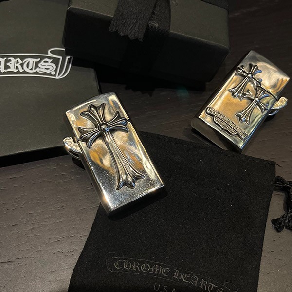 クロムハーツ 2タイニー CHクロス ジッポ ジッポー コピー ライター V2