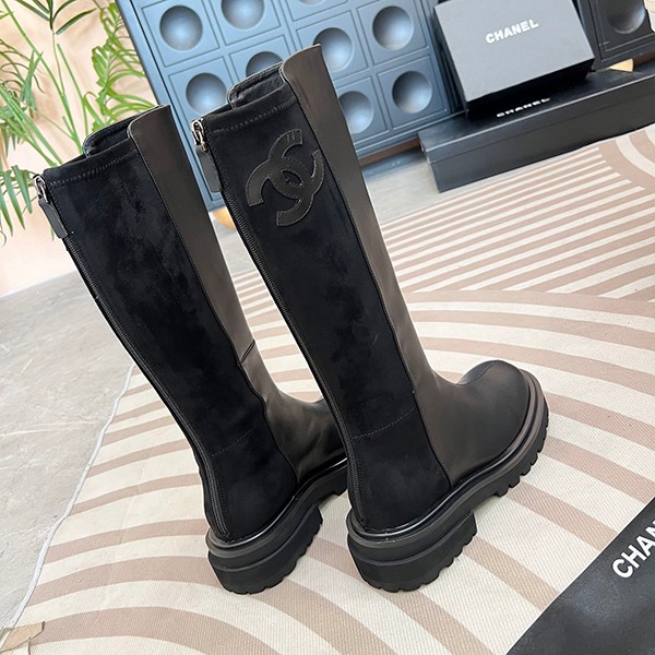 【大特価】シャネル スーパーコピー シンプルモダン厚底ブーツ shi99023