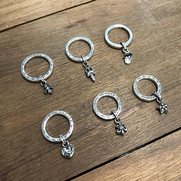 クロムハーツ CHクロス 偽物 ベイビーファット NTFL リング Kup43958