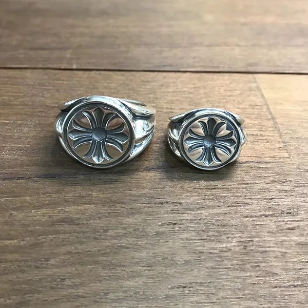 クロムハーツ アルファベット n級品 シルバー リング Kua79537