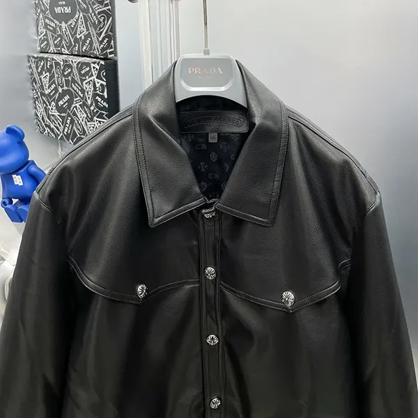 激安価格!クロムハーツ JJ DEAN パチモン レザージャケット Kuf39809