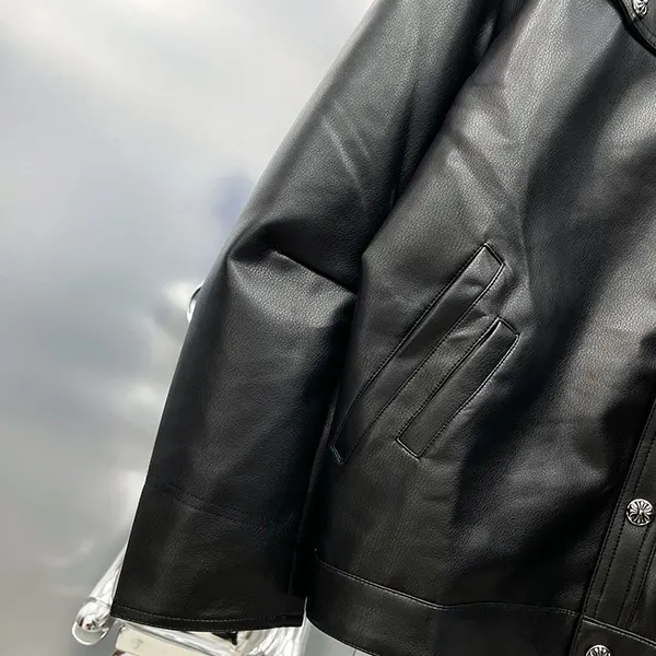 激安価格!クロムハーツ JJ DEAN パチモン レザージャケット Kuf39809