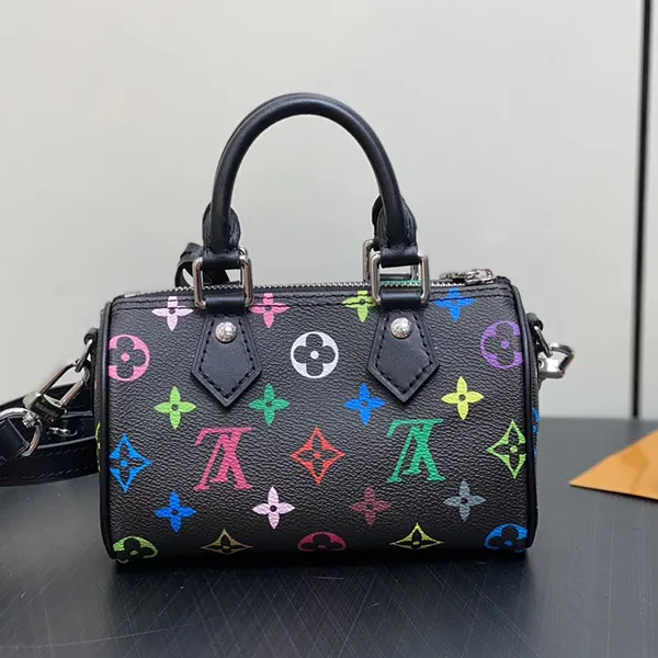 ルイヴィトン LV×TM 村上隆コラボ ナノ スピーディ バッグ vug06593