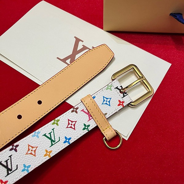【華やかさアップ♪】ルイヴィトン 偽物 LV × TM D-リング 30MM・ベルト M8982U