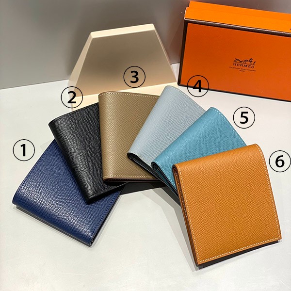 人気！エルメス シティズンツイル コンパクト 財布 コピー 二つ折り財布 6色 H08584