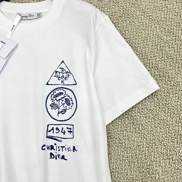 限定コラボ☆ ディオール AND HYLTON NEL Tシャツ リラックス フィット