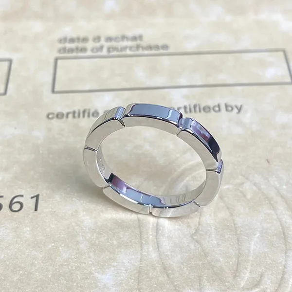 【人気】カルティエ☆結婚指輪 コピー ロゴ リンク ユニセックス B4083500